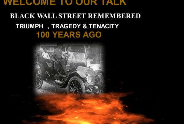 Black Wall Street presentation