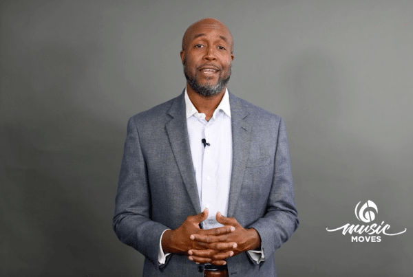 reginal james, music moves president